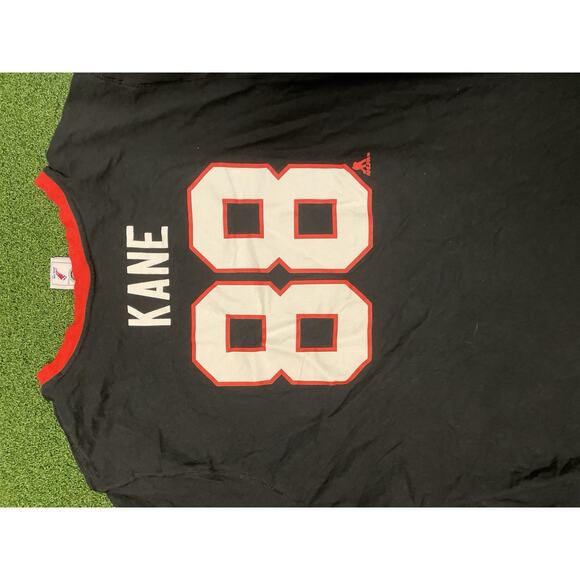 Chicago Blackhawks Jersey Hockey Mens XLarge Black Cotton Sewn Patrick Kane NHL - Picture 6 of 6